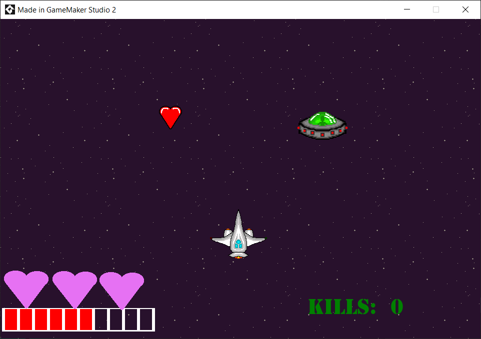 collision health setup in gamemaker studio 2
