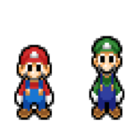 mario luigi sprites
