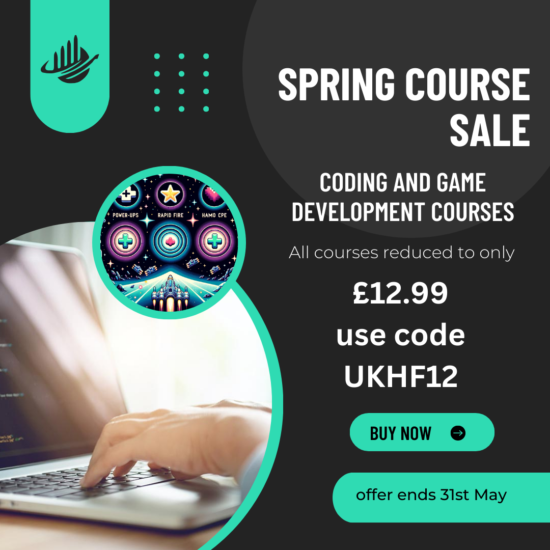 game development and coding courses